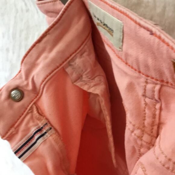 Pilcro and the Letterpress Pink-Orange Fit/Stet Jeans - Picture 14 of 15